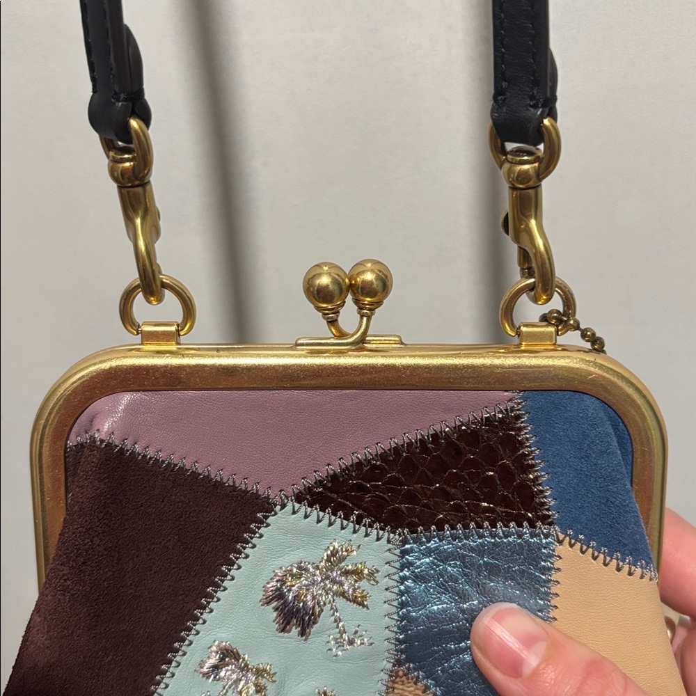 Coach Patchwork Leather Crossbody Bag in Multicolor - Picture 12 of 12